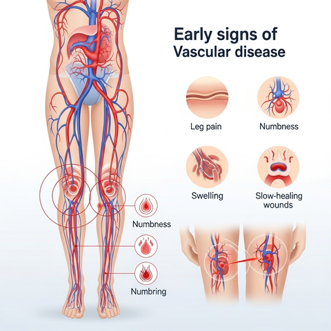 Early signs of vascular disease