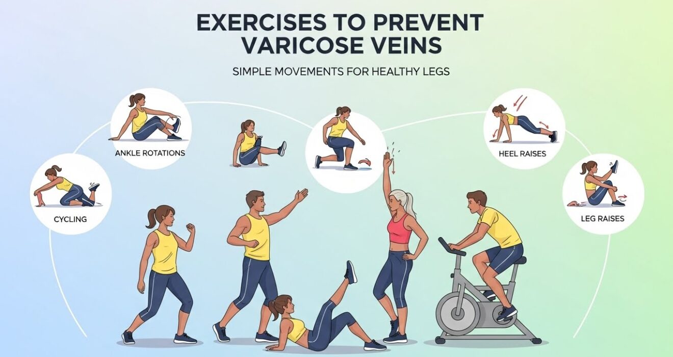 Best exercises to prevent varicose veins